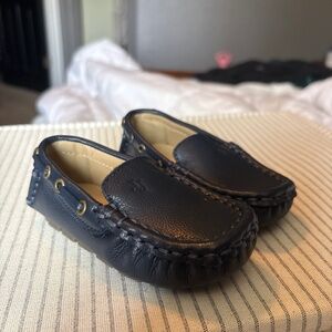 Janie and Jack leather driving shoe - baby boy size 6